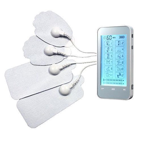 tens unit showing pads connected
